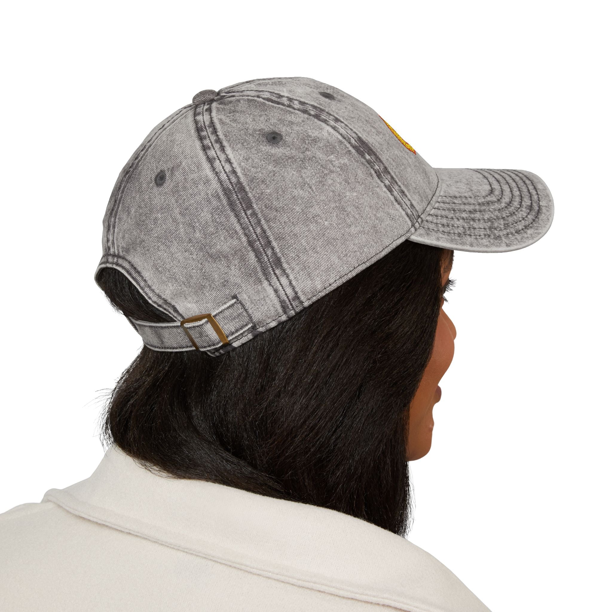 ΘΤΕ Distressed Baseball Hat