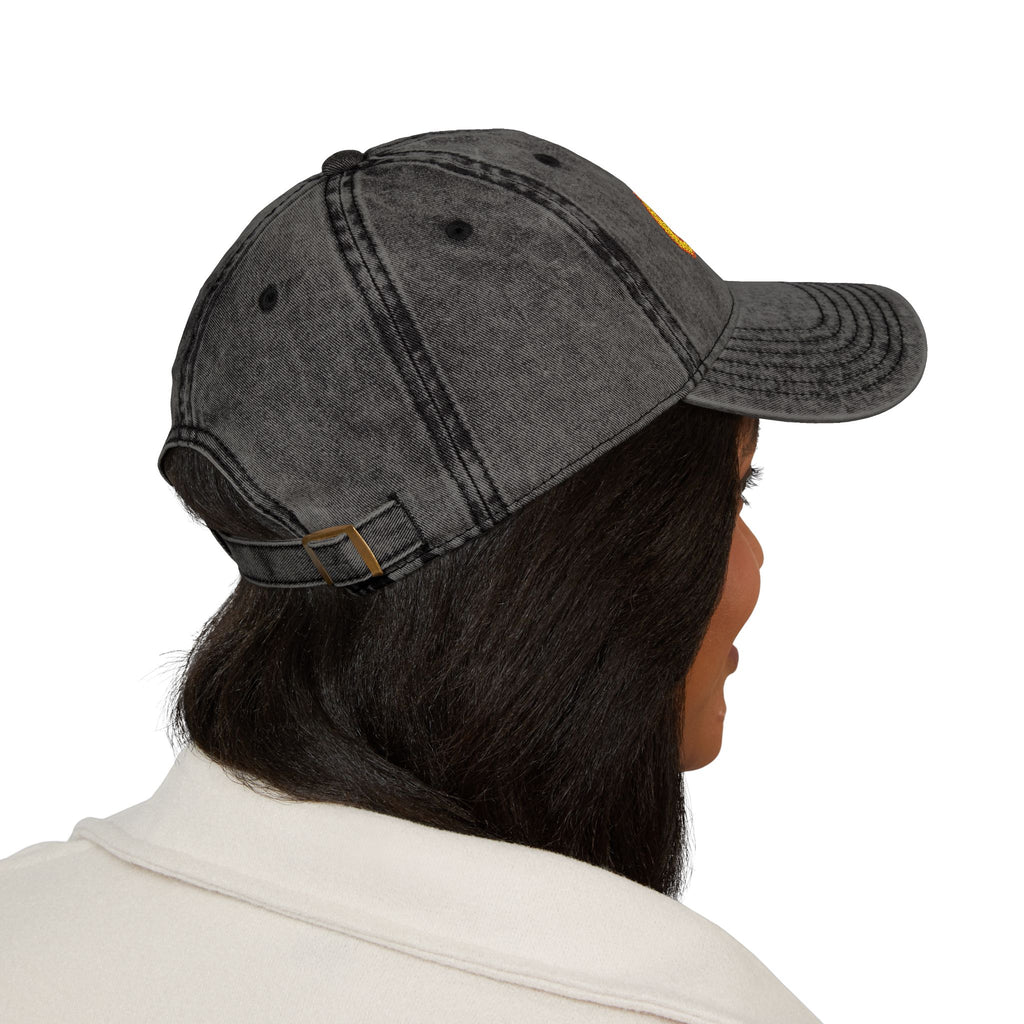 ΘΤΕ Distressed Baseball Hat