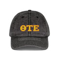 ΘΤΕ Distressed Baseball Hat